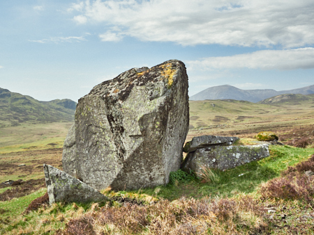 Erratic boulder &copy; George Logan